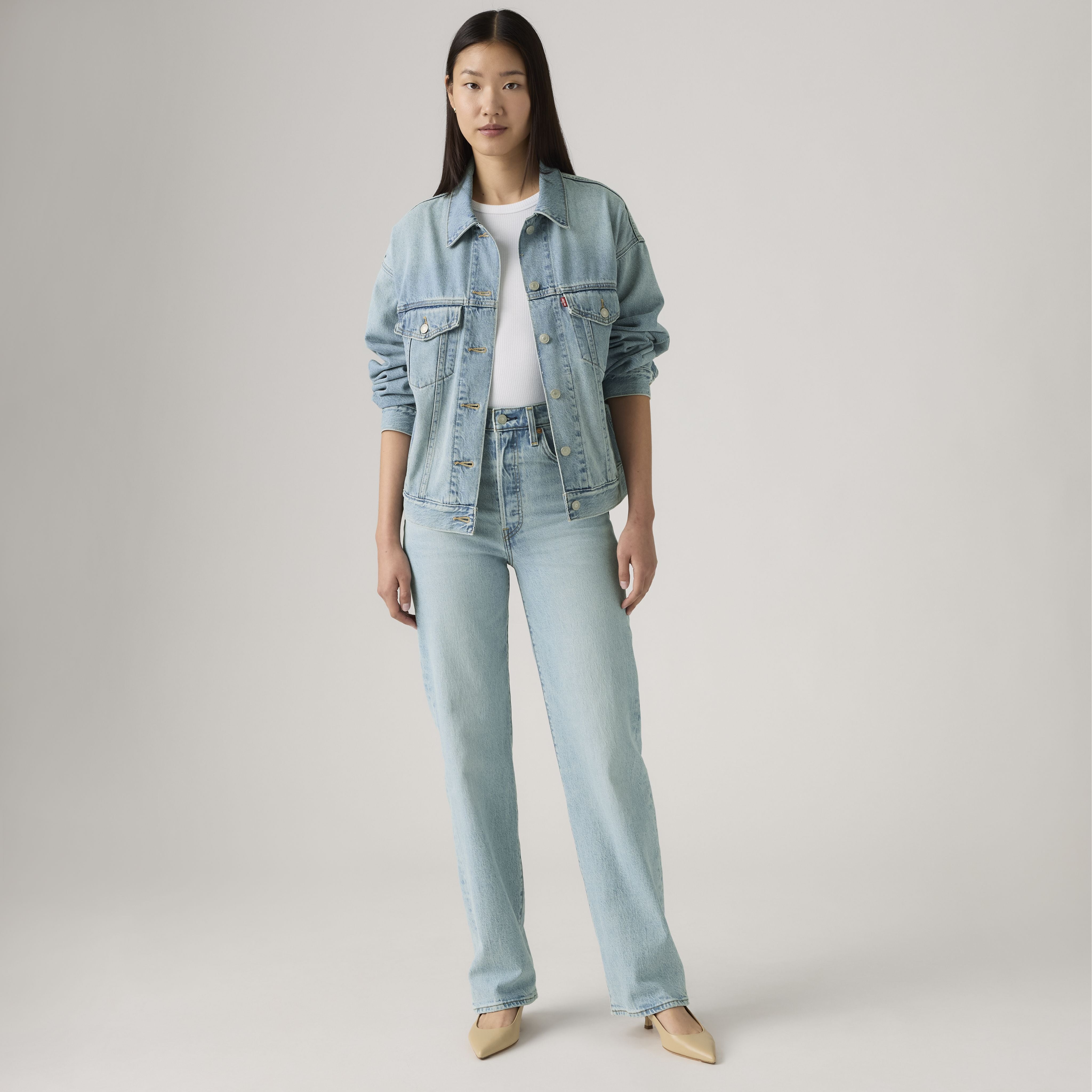 Straight Leg Jeans