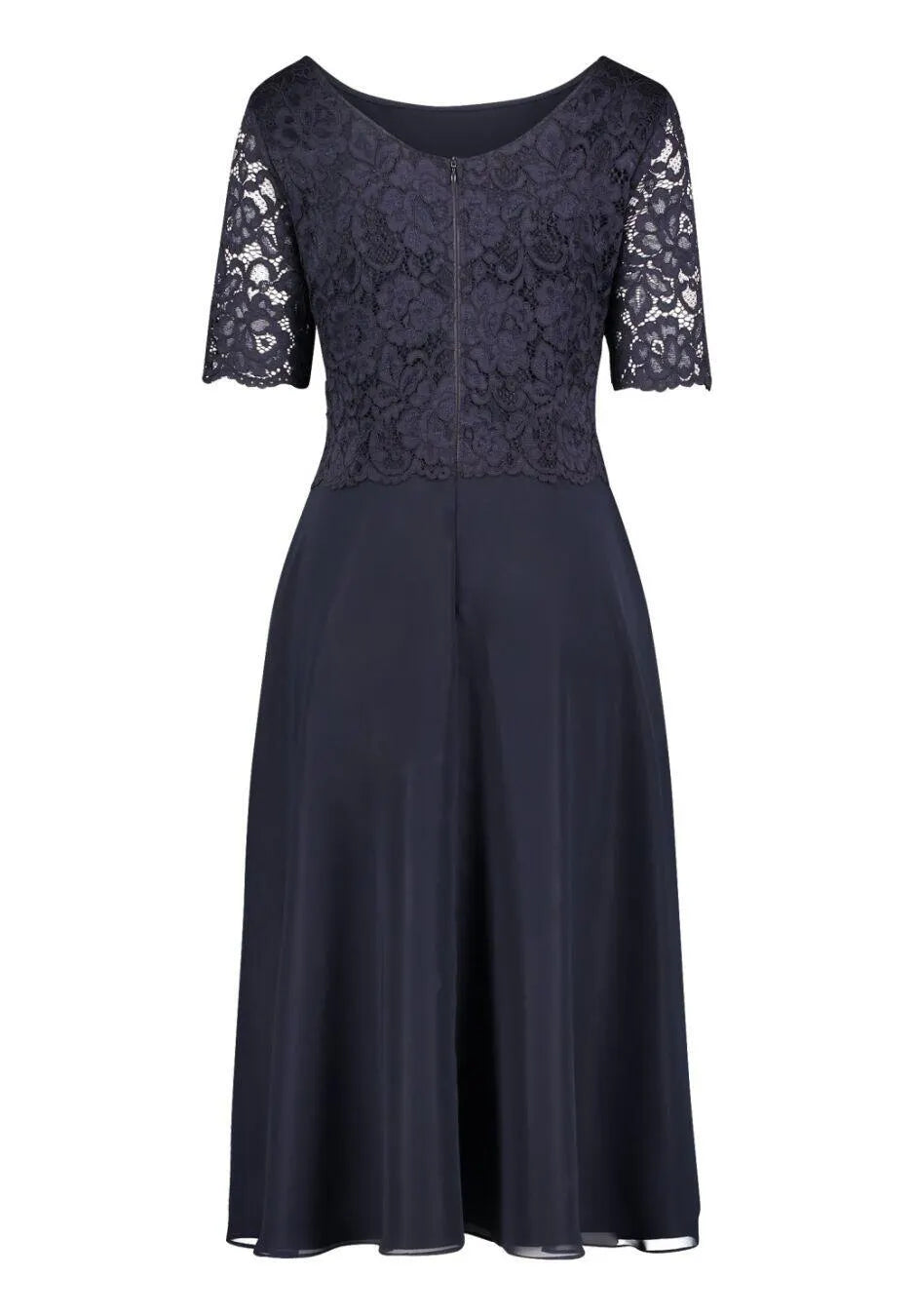 Cocktailkleid mit Spitzenstickerei