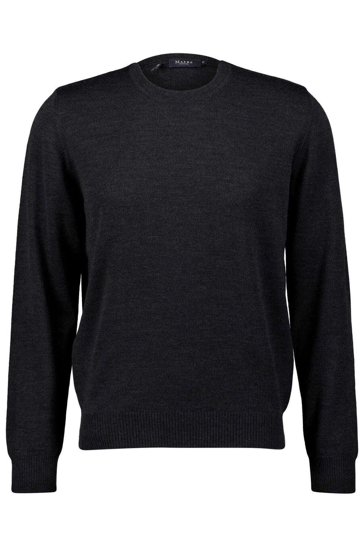 PULLOVER RUNDHALS 1/1 ARM, ANTHRAZIT