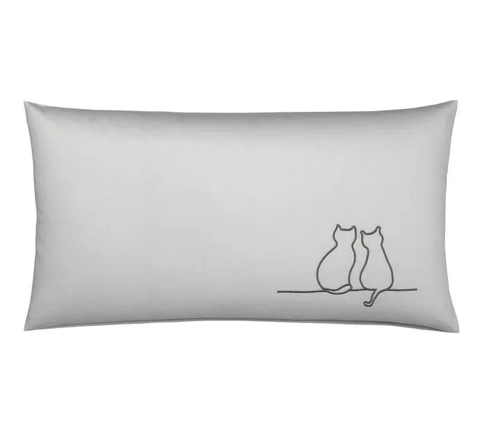 Kissenbezug ITS YOU & ME aus Mako-Satin