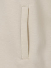 Sweatshirtjacke mit Bündchenkragen