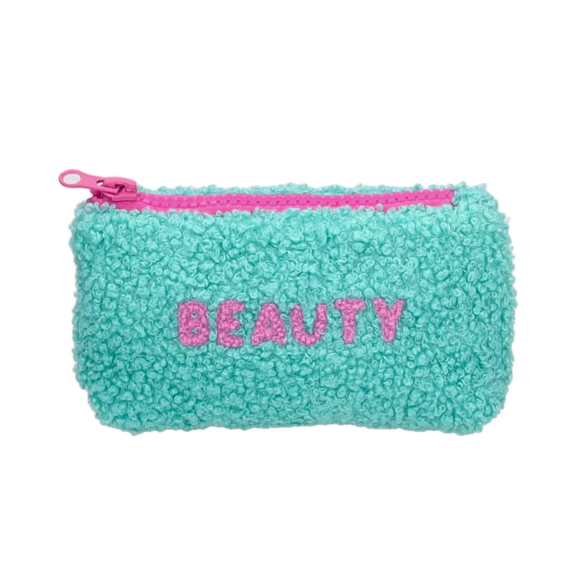 Kosmetiktasche BEAUTY aus Teddy