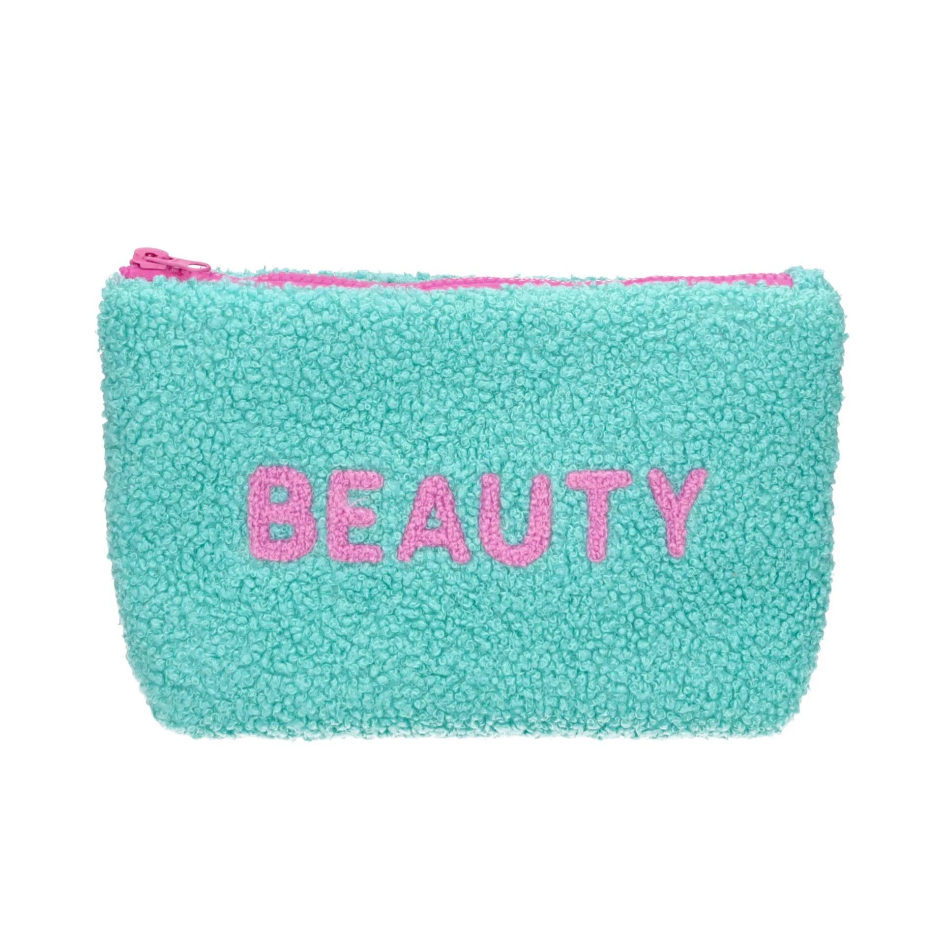 Kosmetiktasche BEAUTY aus Teddy