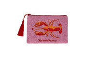 Kosmetiktasche mit Perlen LOBSTER
