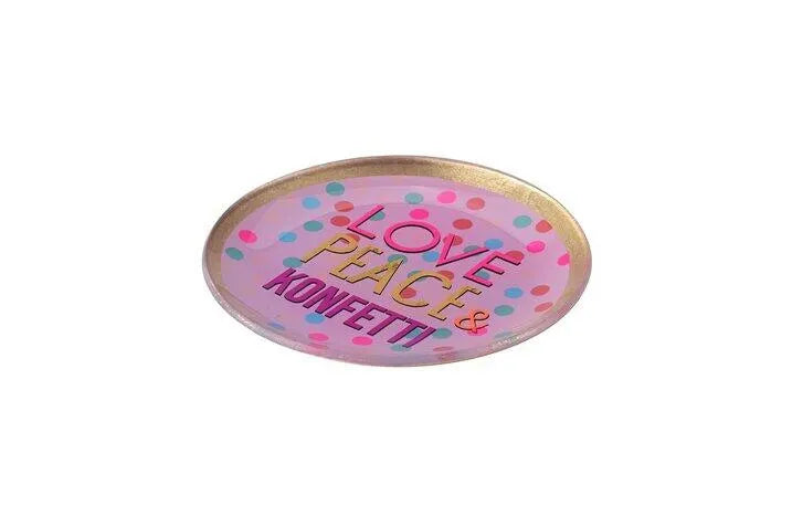Glasteller LOVE PLATES M