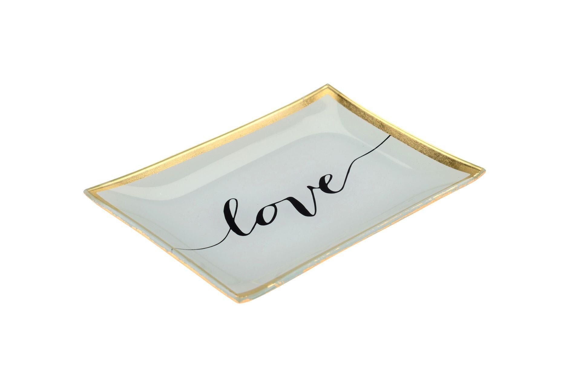 Glasteller LOVE PLATES M