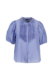 Rüschenbluse TEONA aus Seidenmix