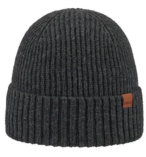 Strickmütze mit Umschlag