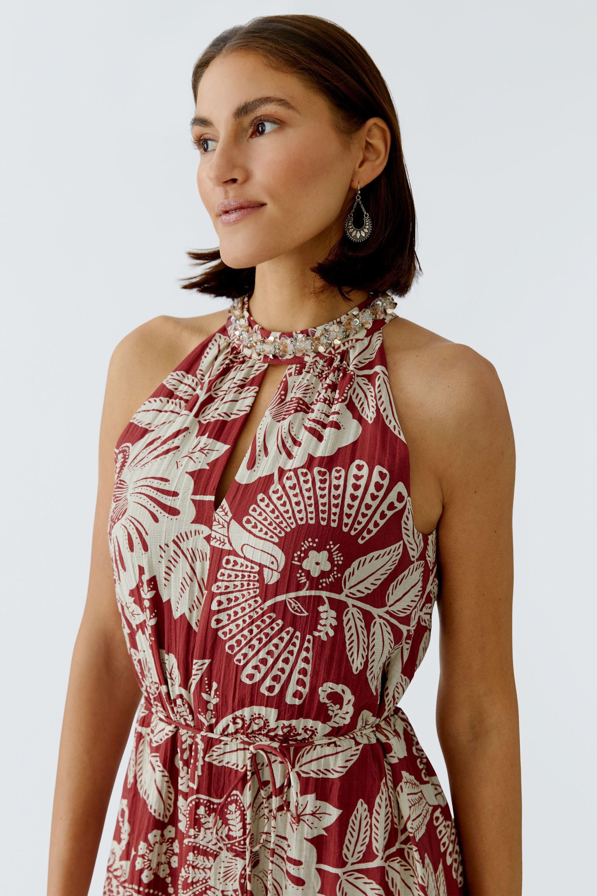 Freizeitkleid Midi aus Viskosemix