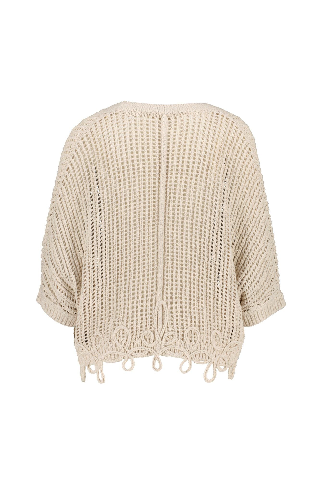 Strick-Cardigan aus Baumwollmix