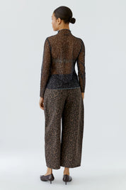 Langarmshirt aus feinem Mesh