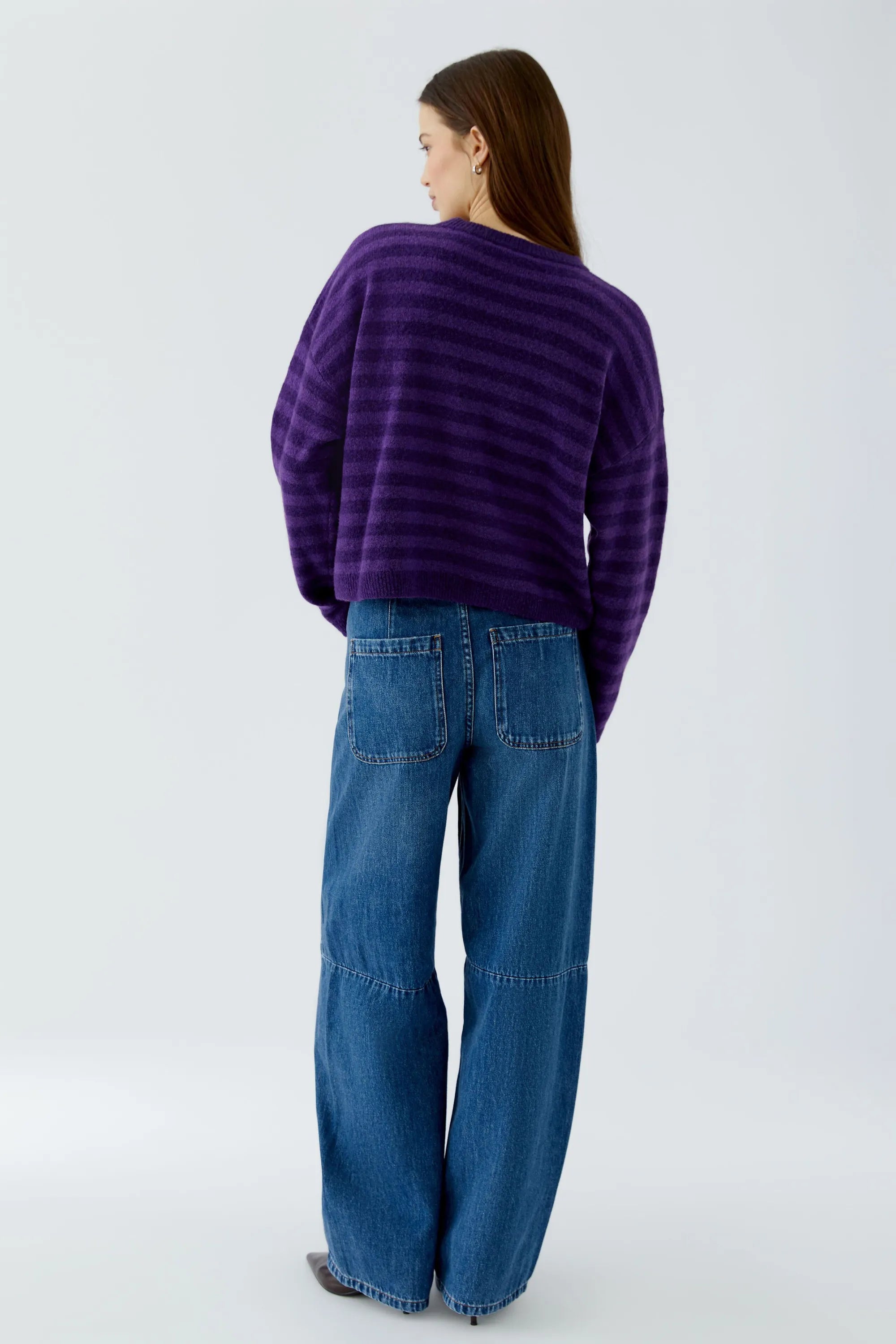Strickpullover aus Wollmix