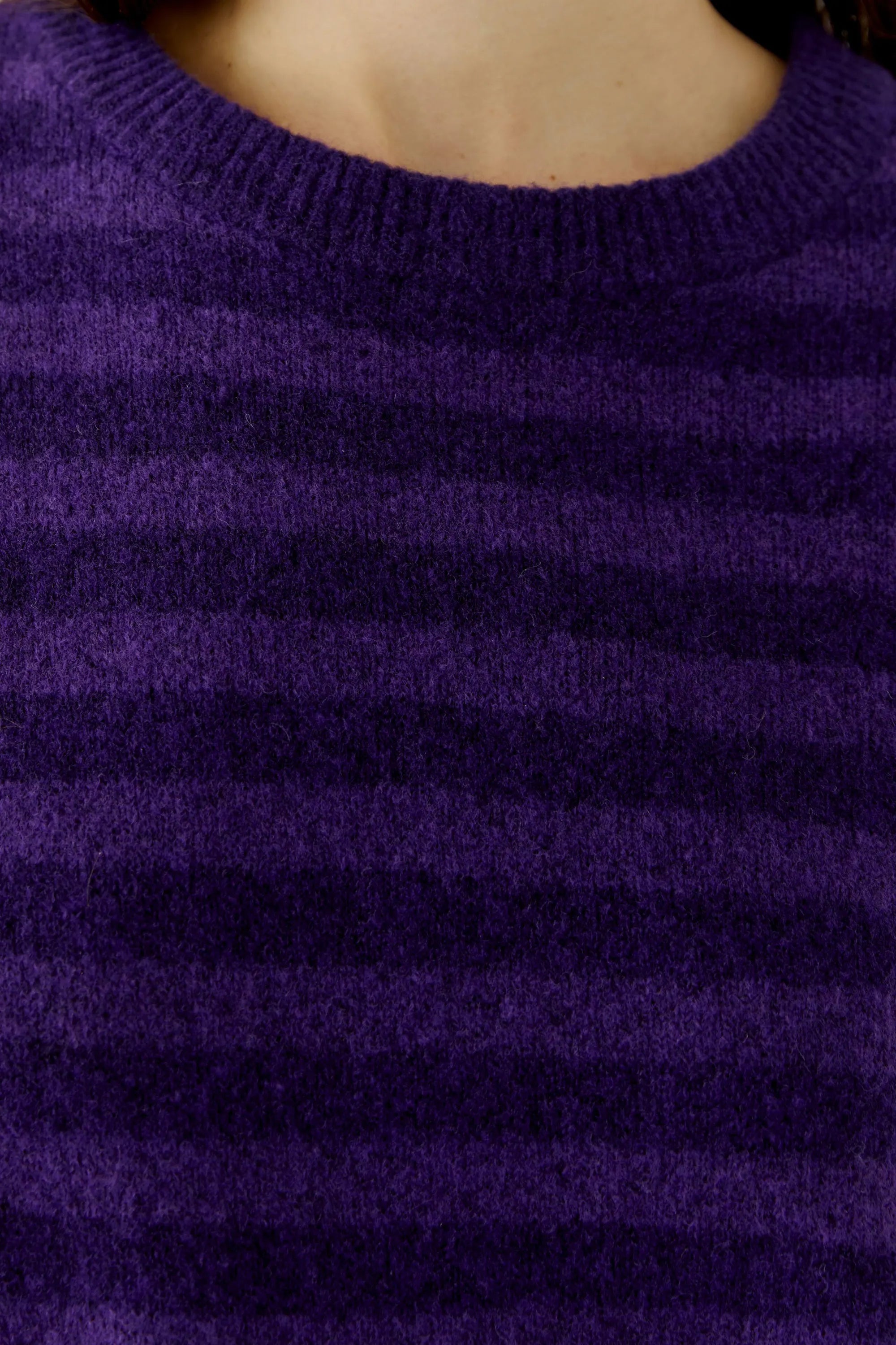 Strickpullover aus Wollmix