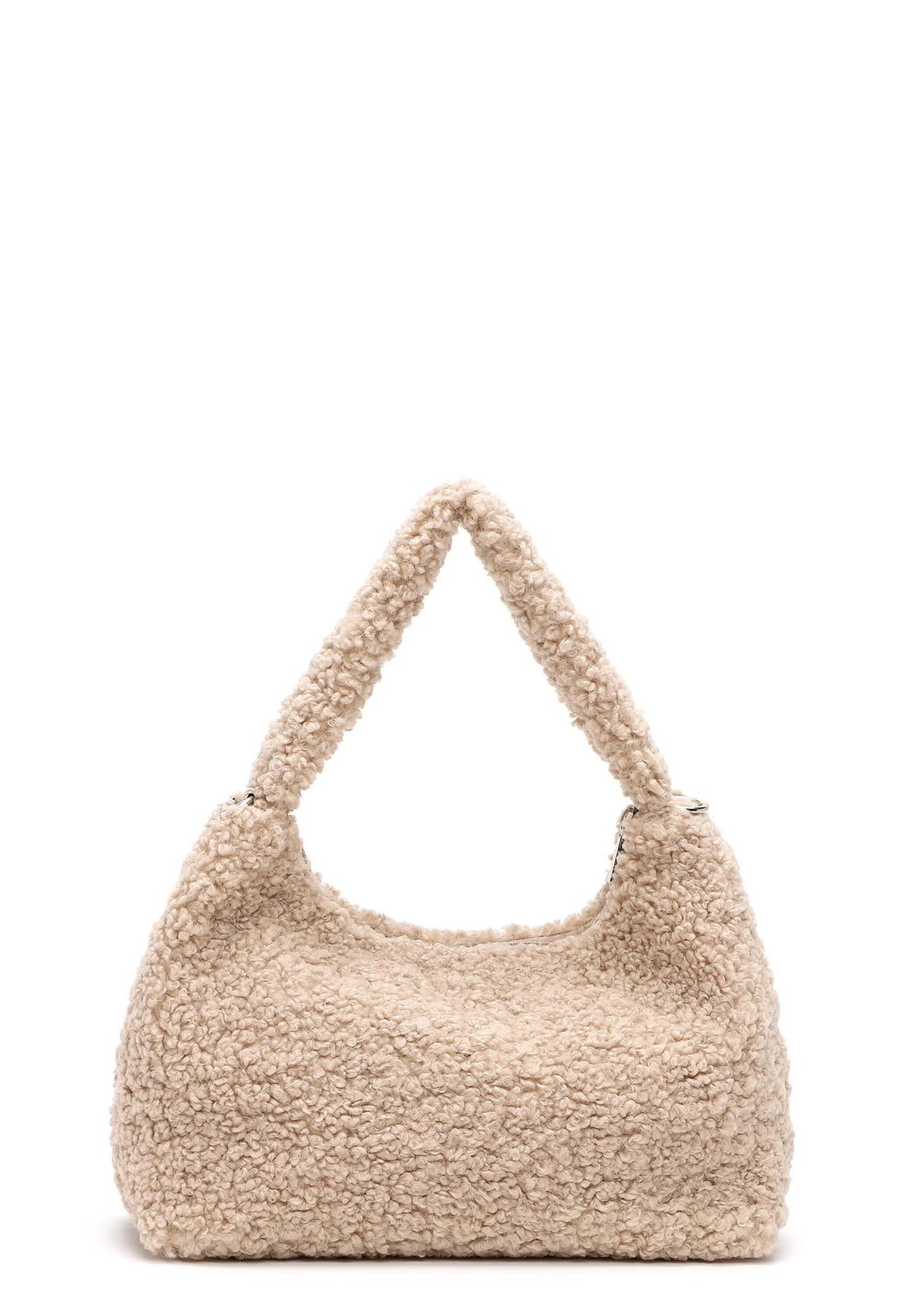 Handtasche CERGY RUE in Teddy-Optik