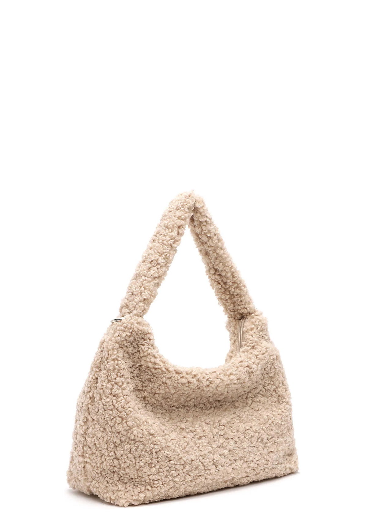 Handtasche CERGY RUE in Teddy-Optik