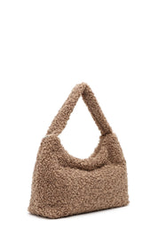Handtasche CERGY RUE in Teddy-Optik