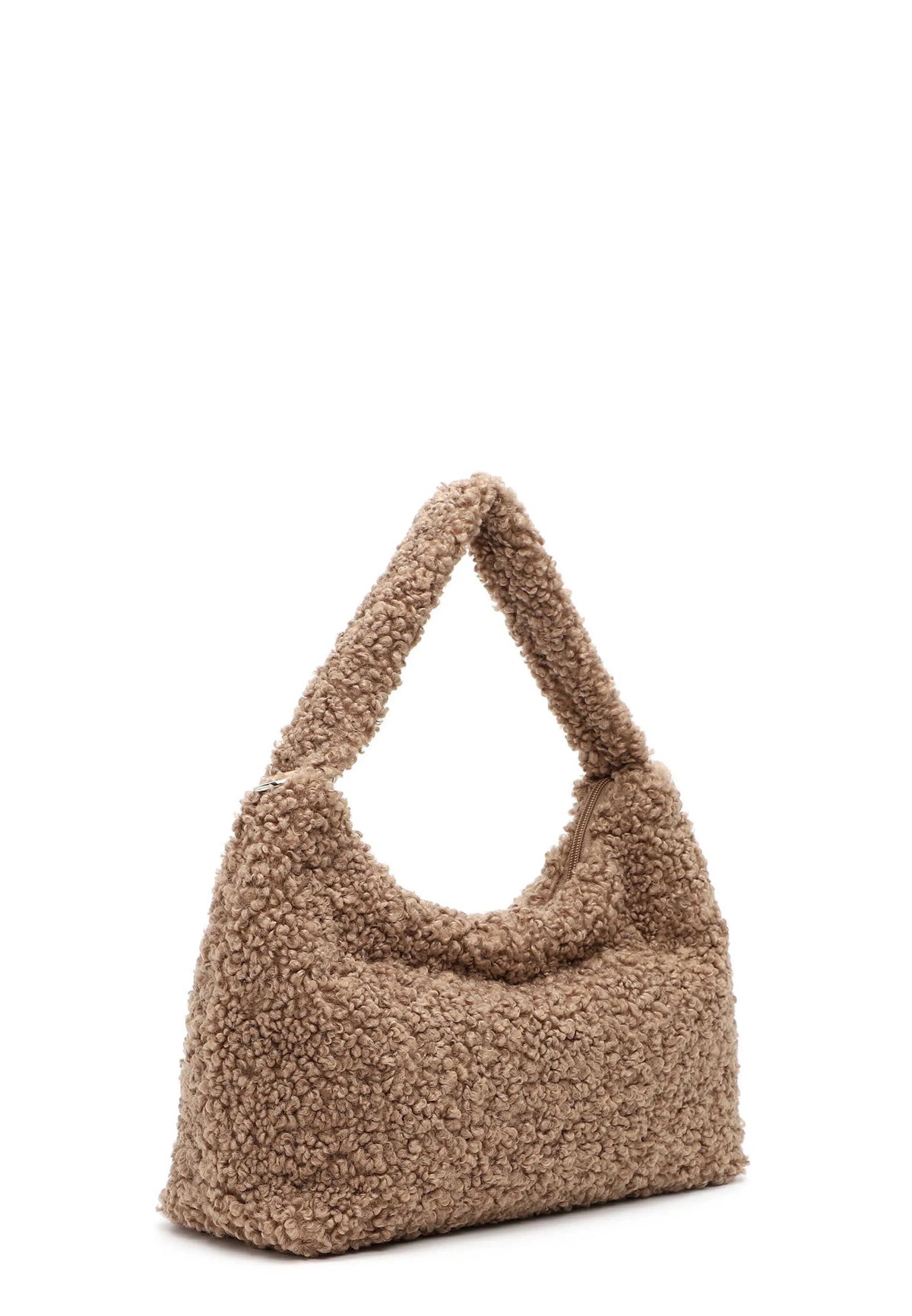 Handtasche CERGY RUE in Teddy-Optik