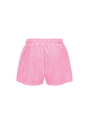Frottee-Shorts mit Snoopy-Stickerei