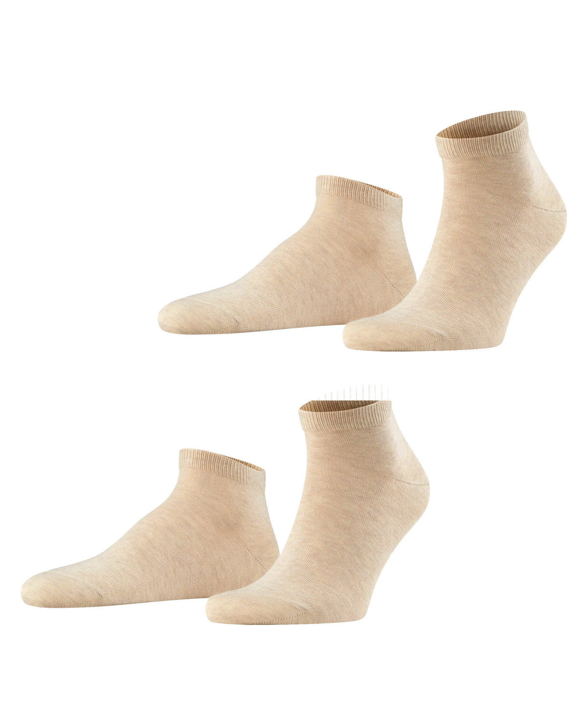 2er-Pack Sneakersocken aus Baumwolle