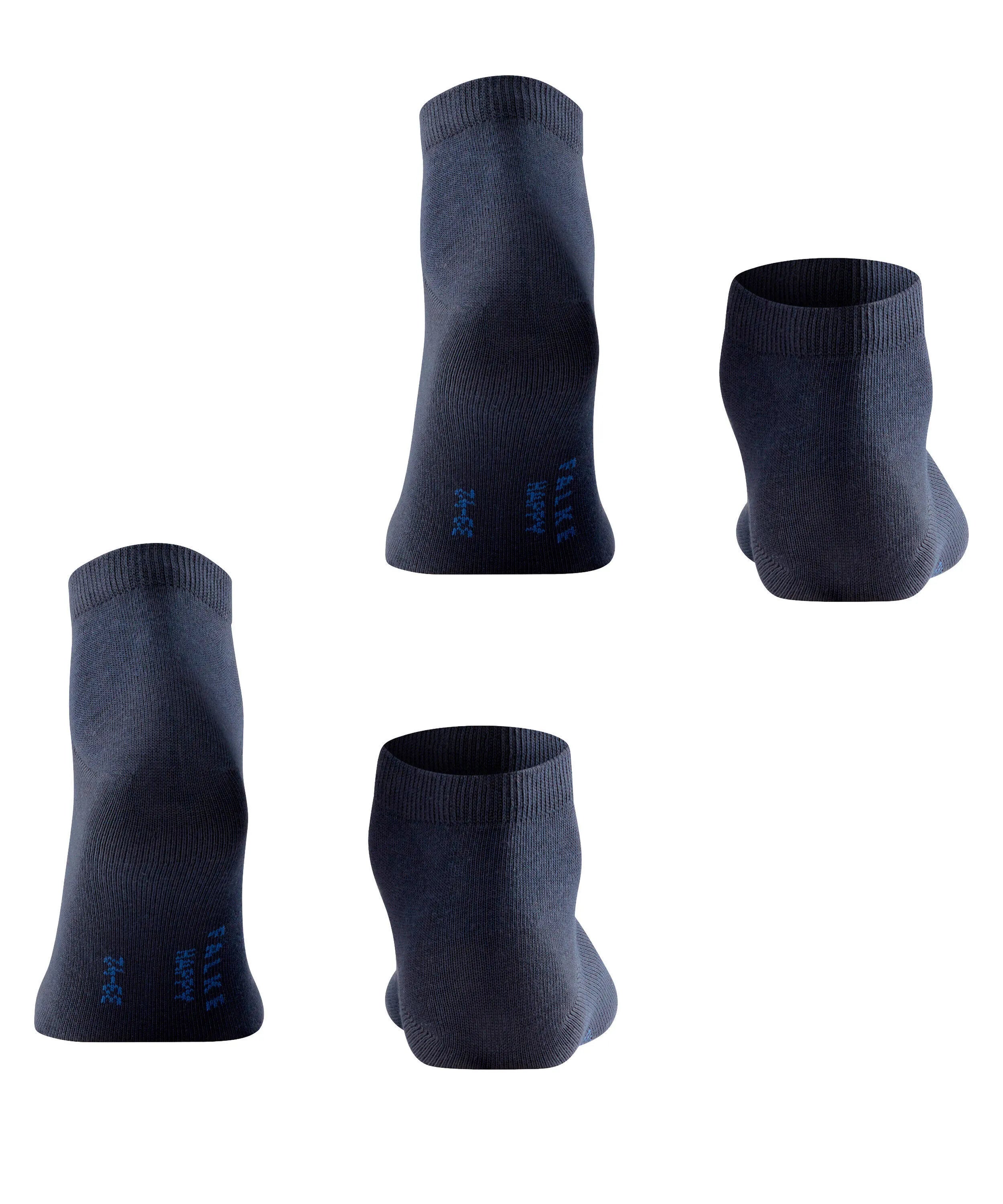 2er-Pack Sneakersocken aus Baumwolle
