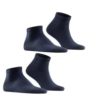 2er-Pack Sneakersocken aus Baumwolle