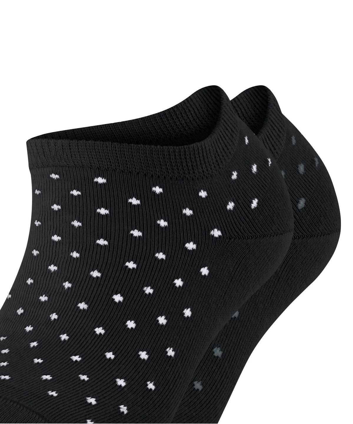 2er-Pack Gepunktete Sneakersocken