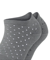 2er-Pack Gepunktete Sneakersocken