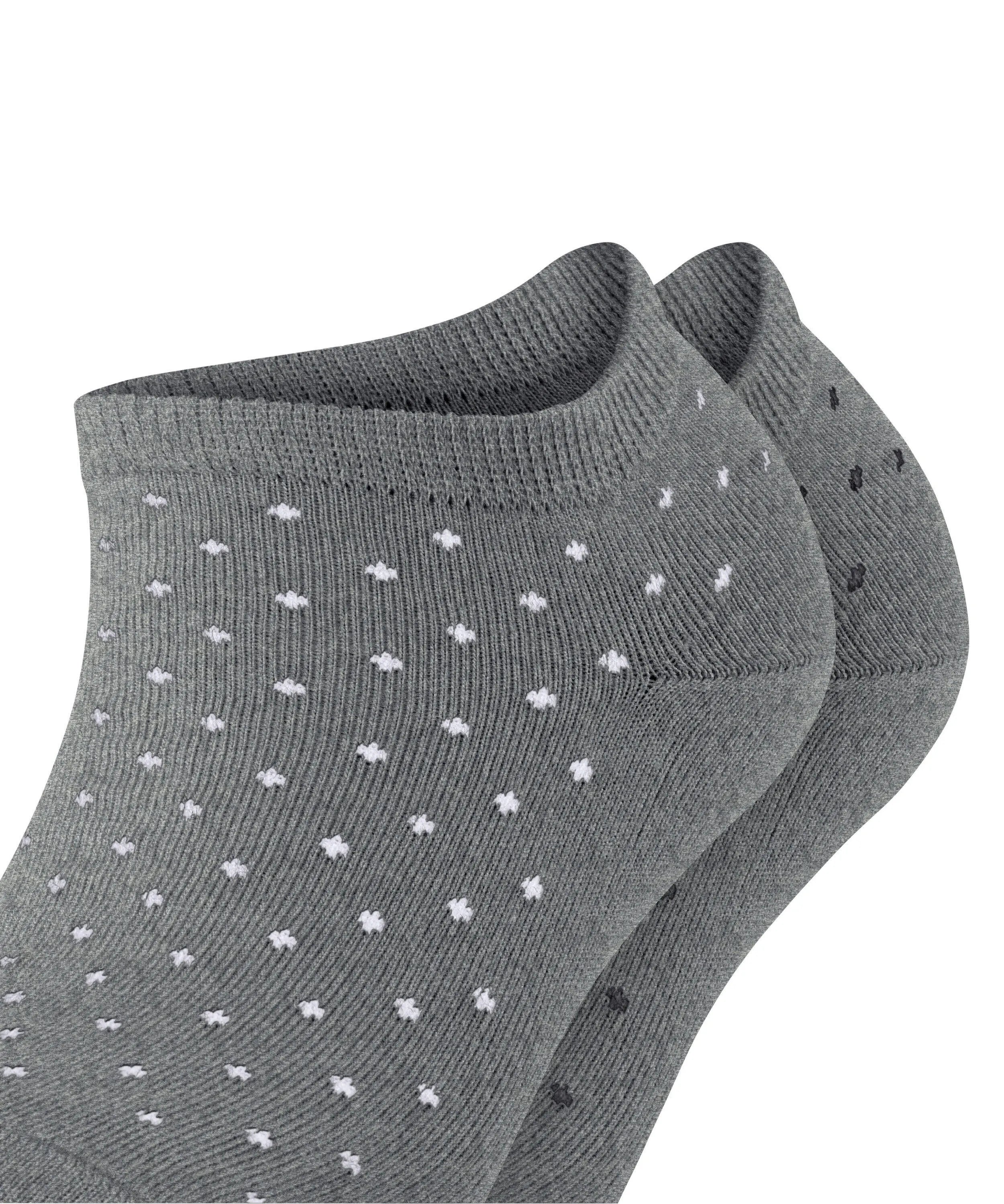 2er-Pack Gepunktete Sneakersocken