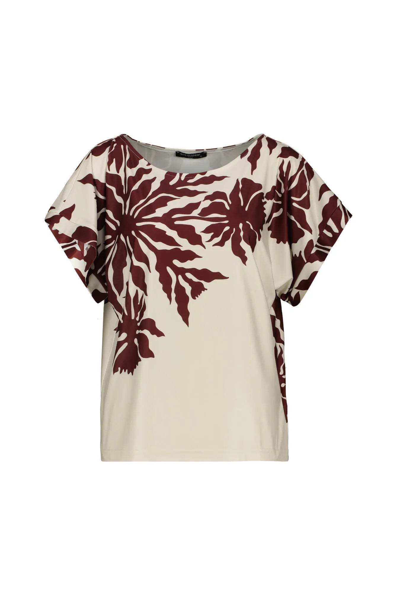 Top Regular Fit mit U-Boot Ausschnitt