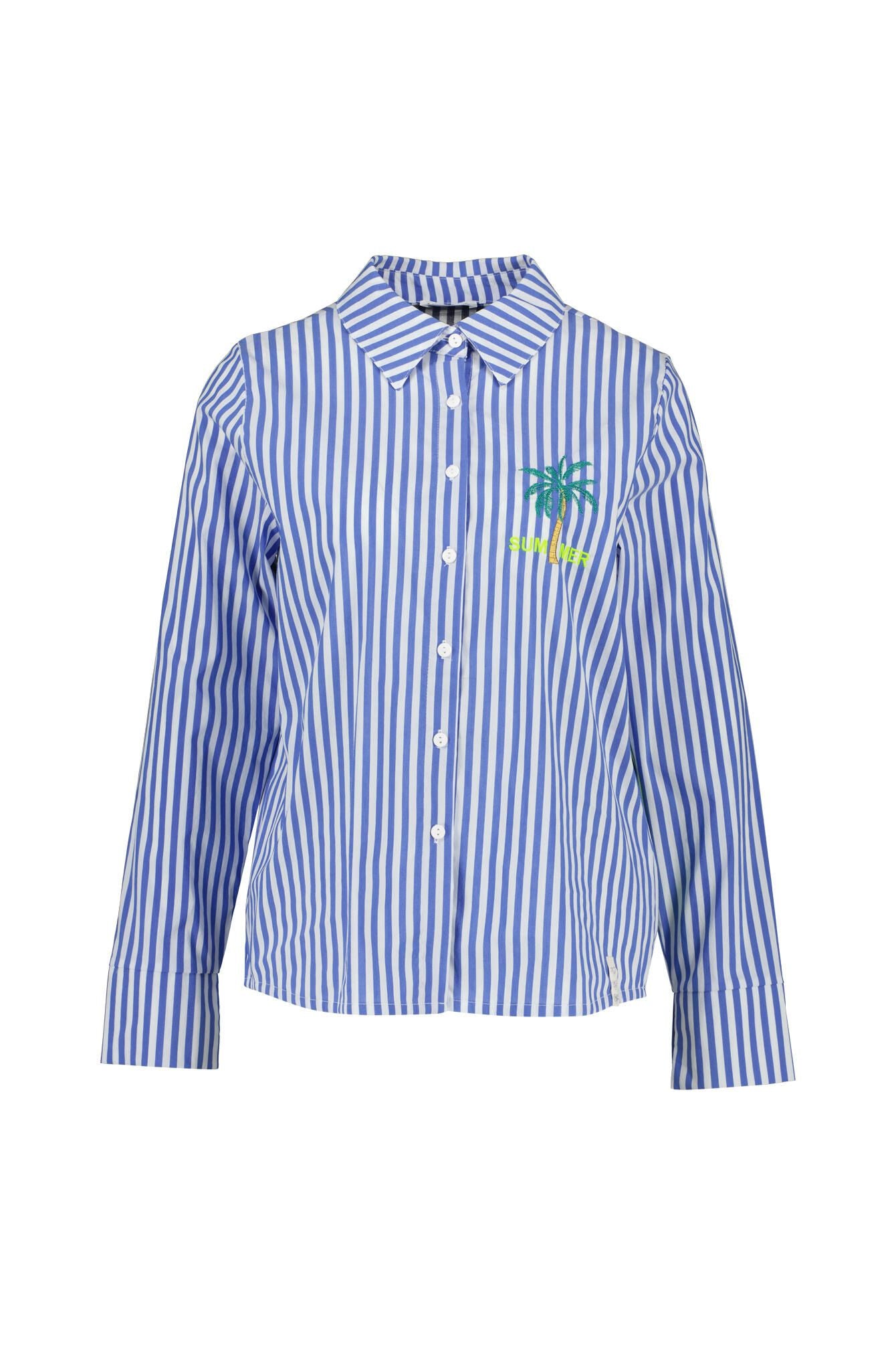 Bluse PALM SPRINGS aus Baumwollmix