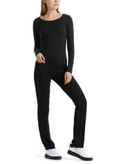 Langarmshirt aus dezent transparentem Material