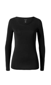 Langarmshirt aus dezent transparentem Material