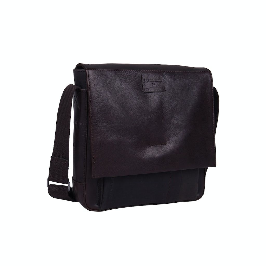 Schultertasche aus Leder