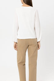 Langarmshirt aus Baumwollmix
