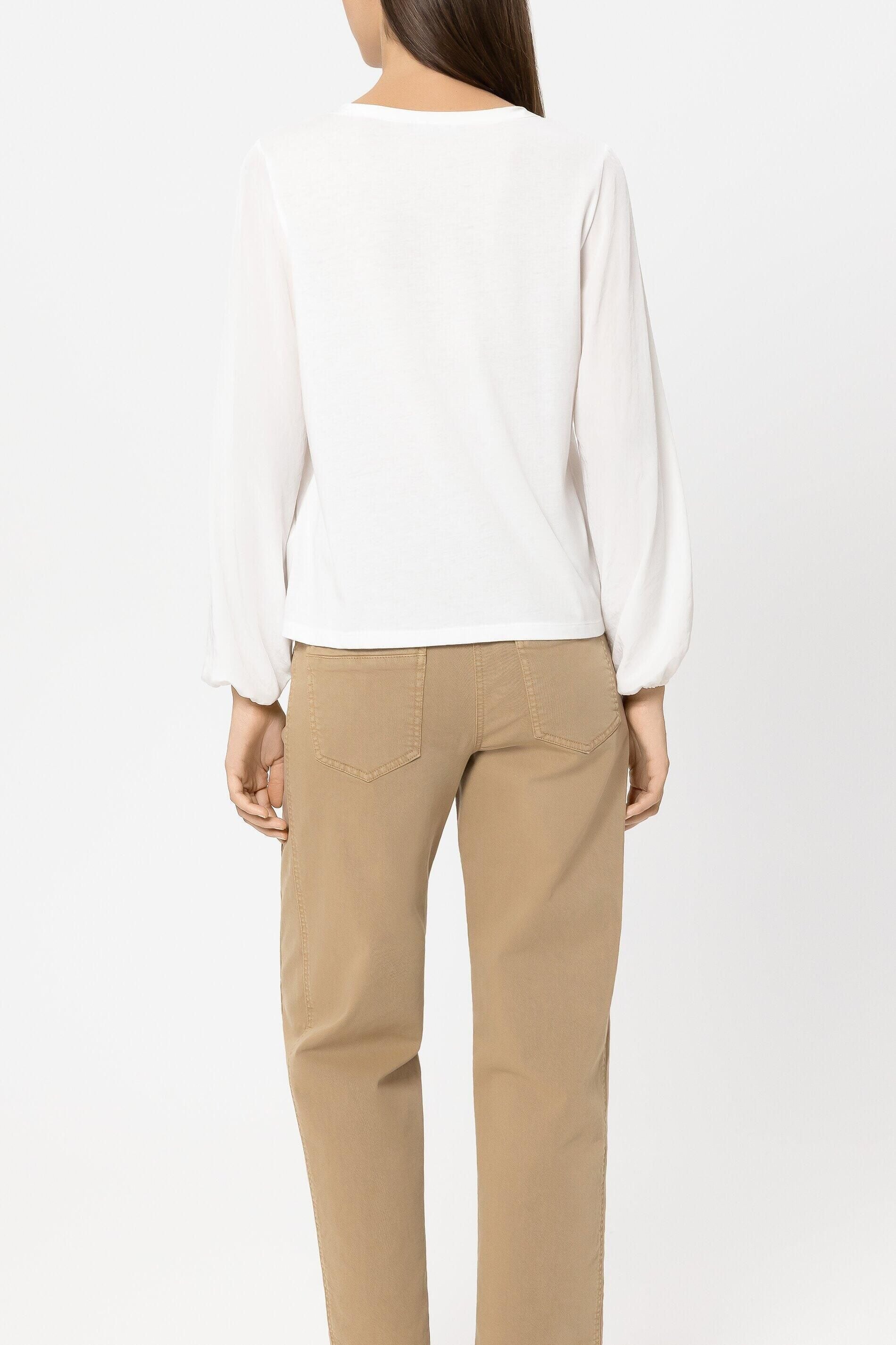 Langarmshirt aus Baumwollmix