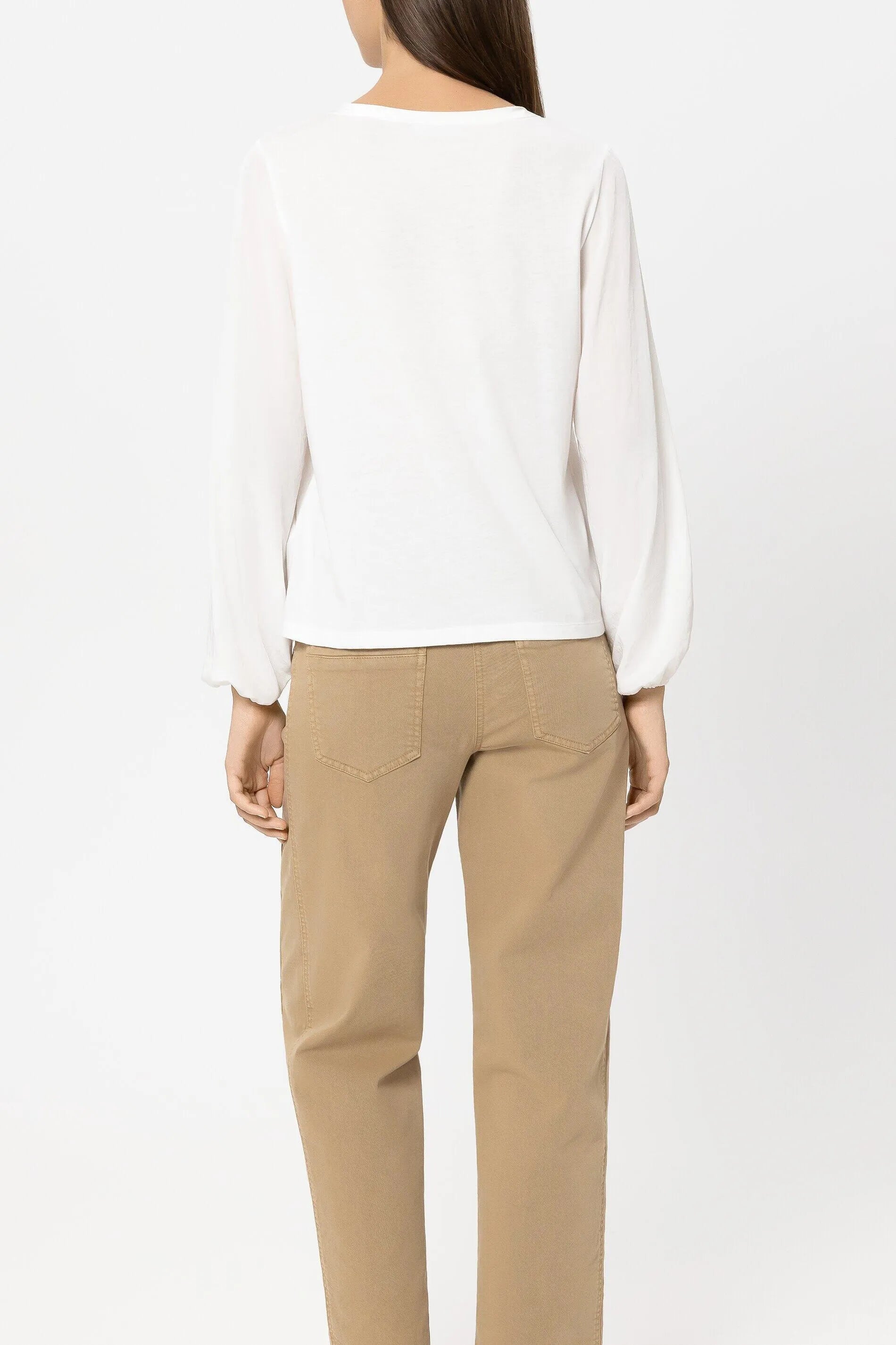 Langarmshirt aus Baumwollmix