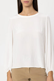Langarmshirt aus Baumwollmix