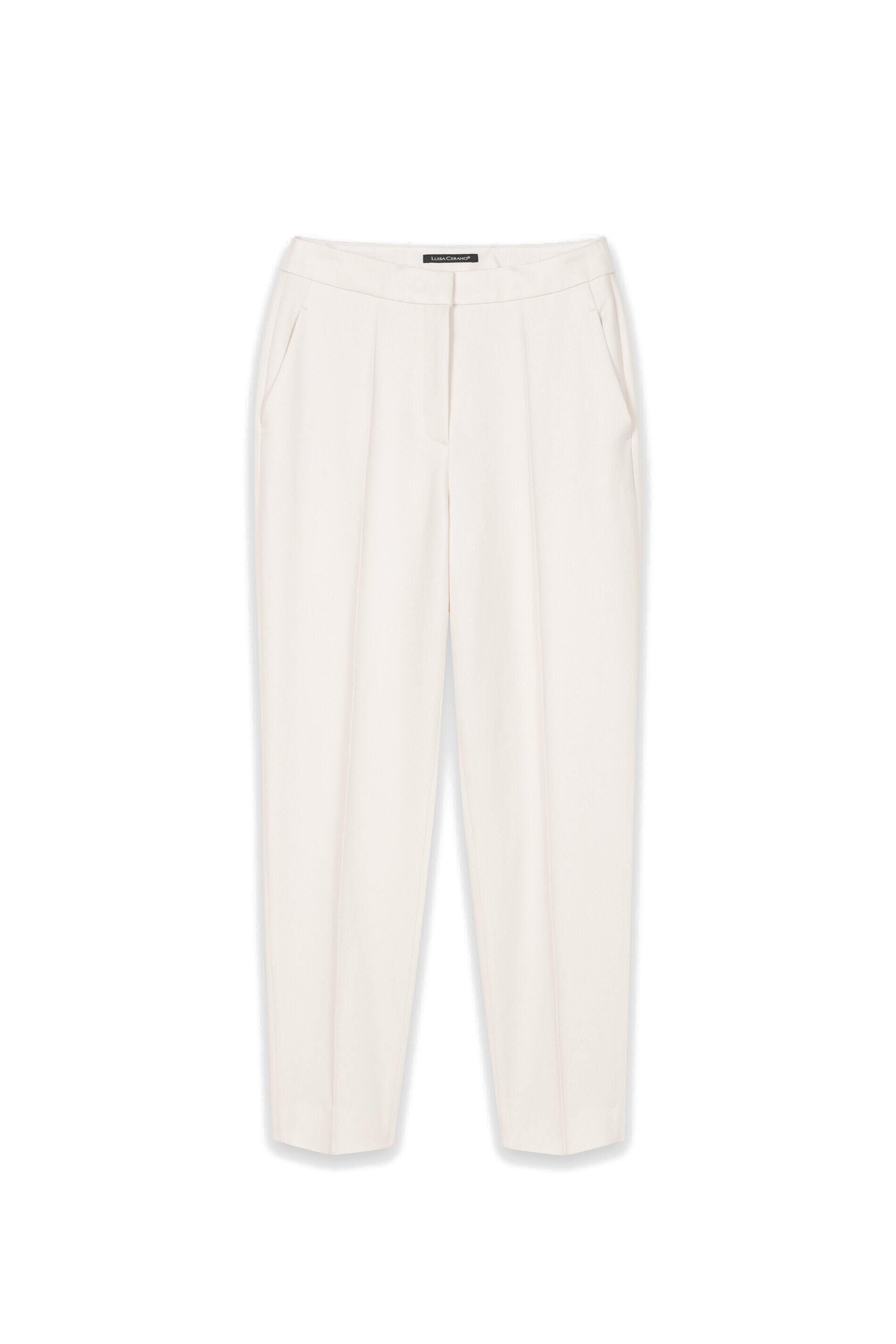 Bundfaltenhose Tapered Fit