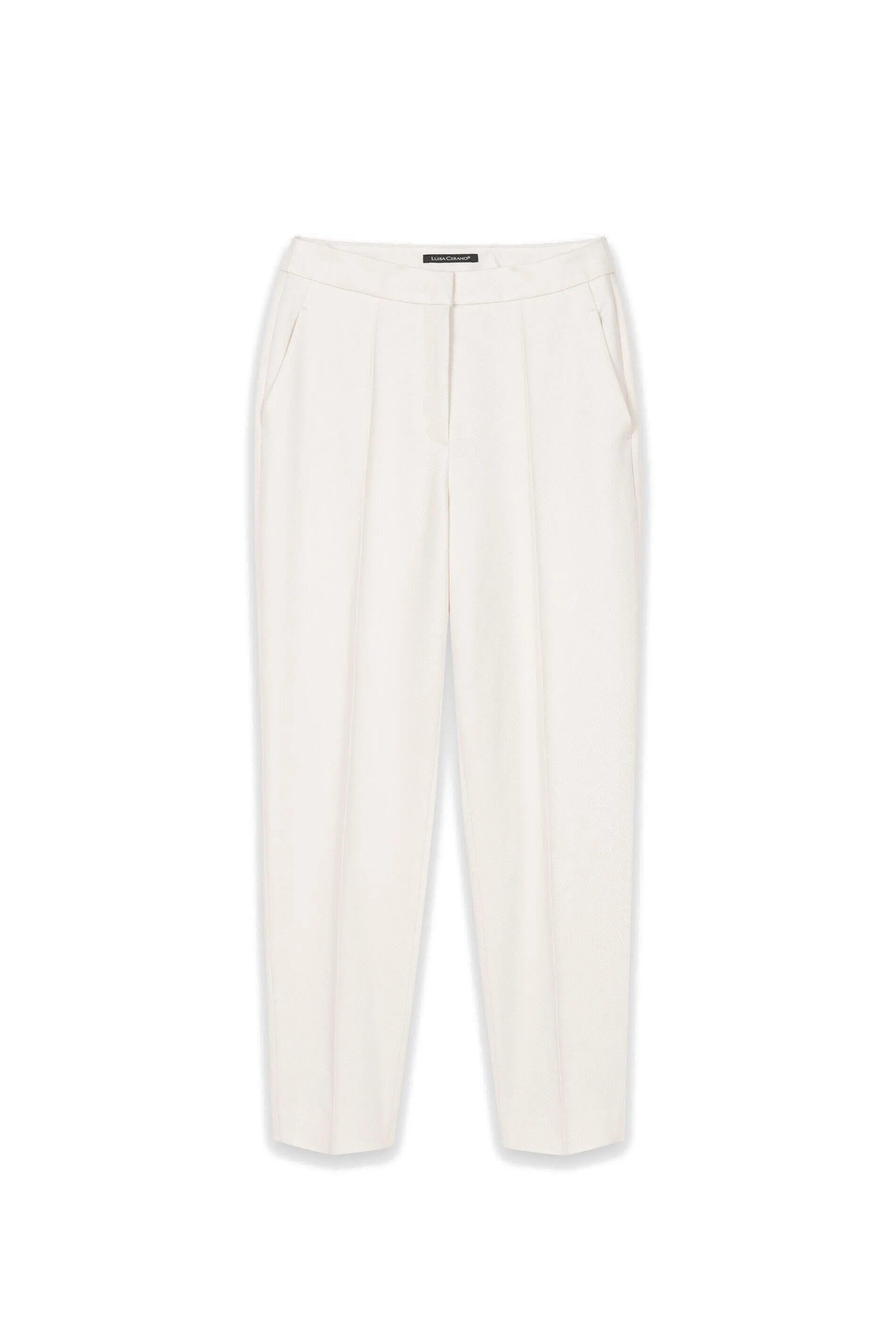 Bundfaltenhose Tapered Fit