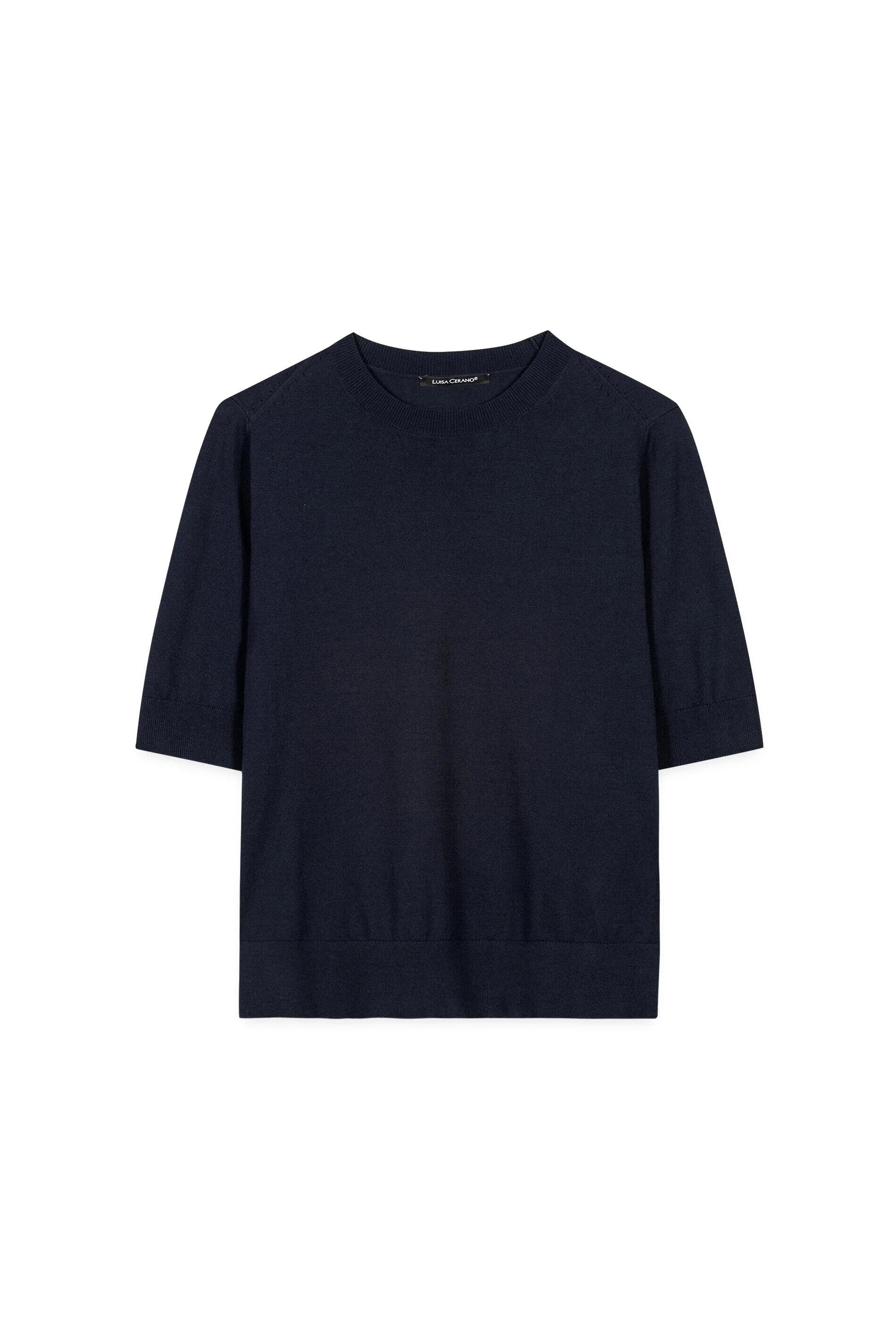 Feinstrick-Pullover aus Viskosemix