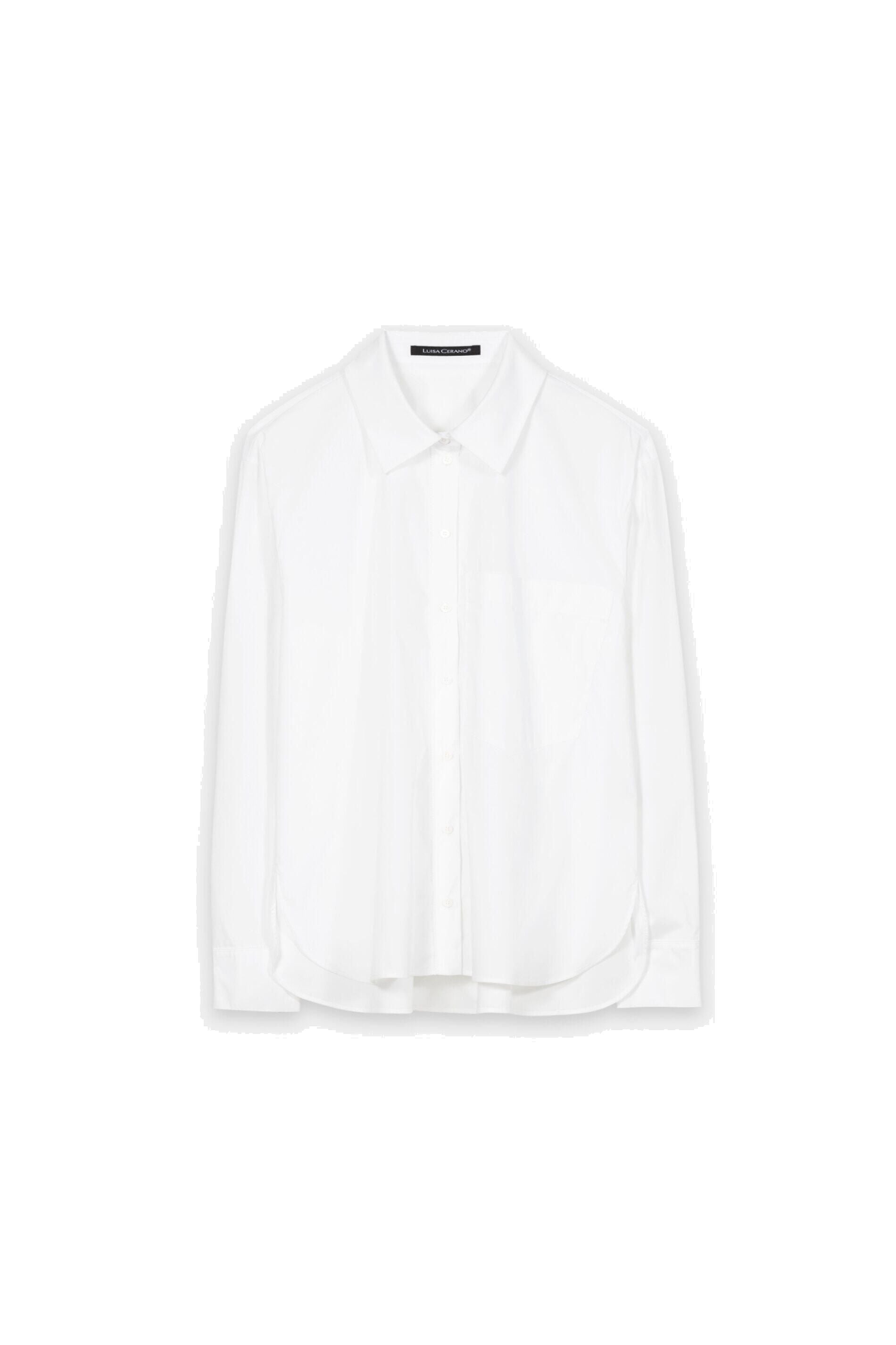 Bluse aus Baumwollmix
