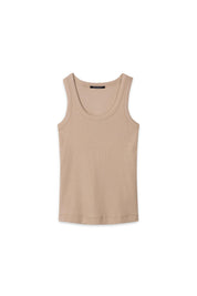 Tanktop aus Rippstrick