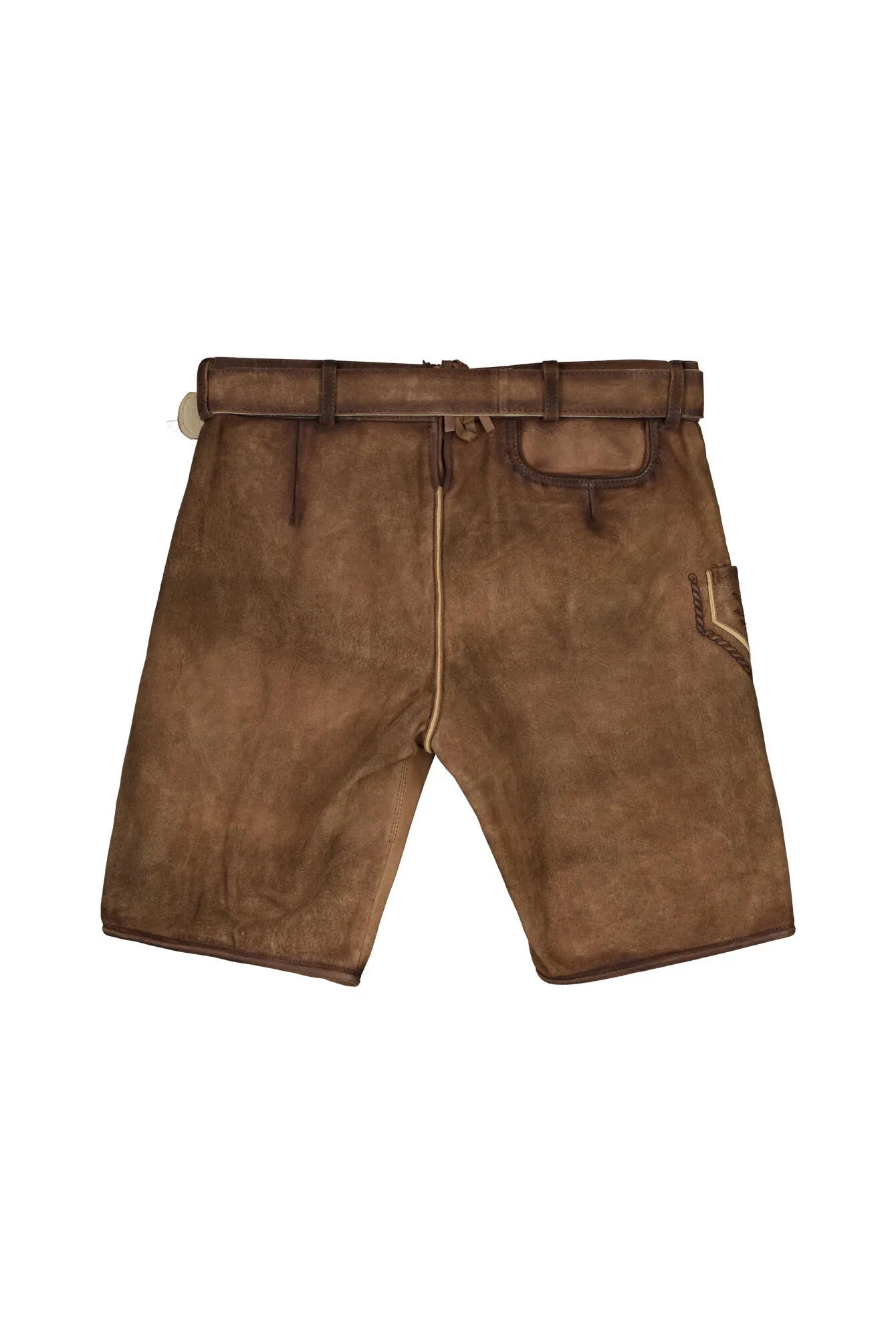 Lederhose DEVIAN mit Gürtel