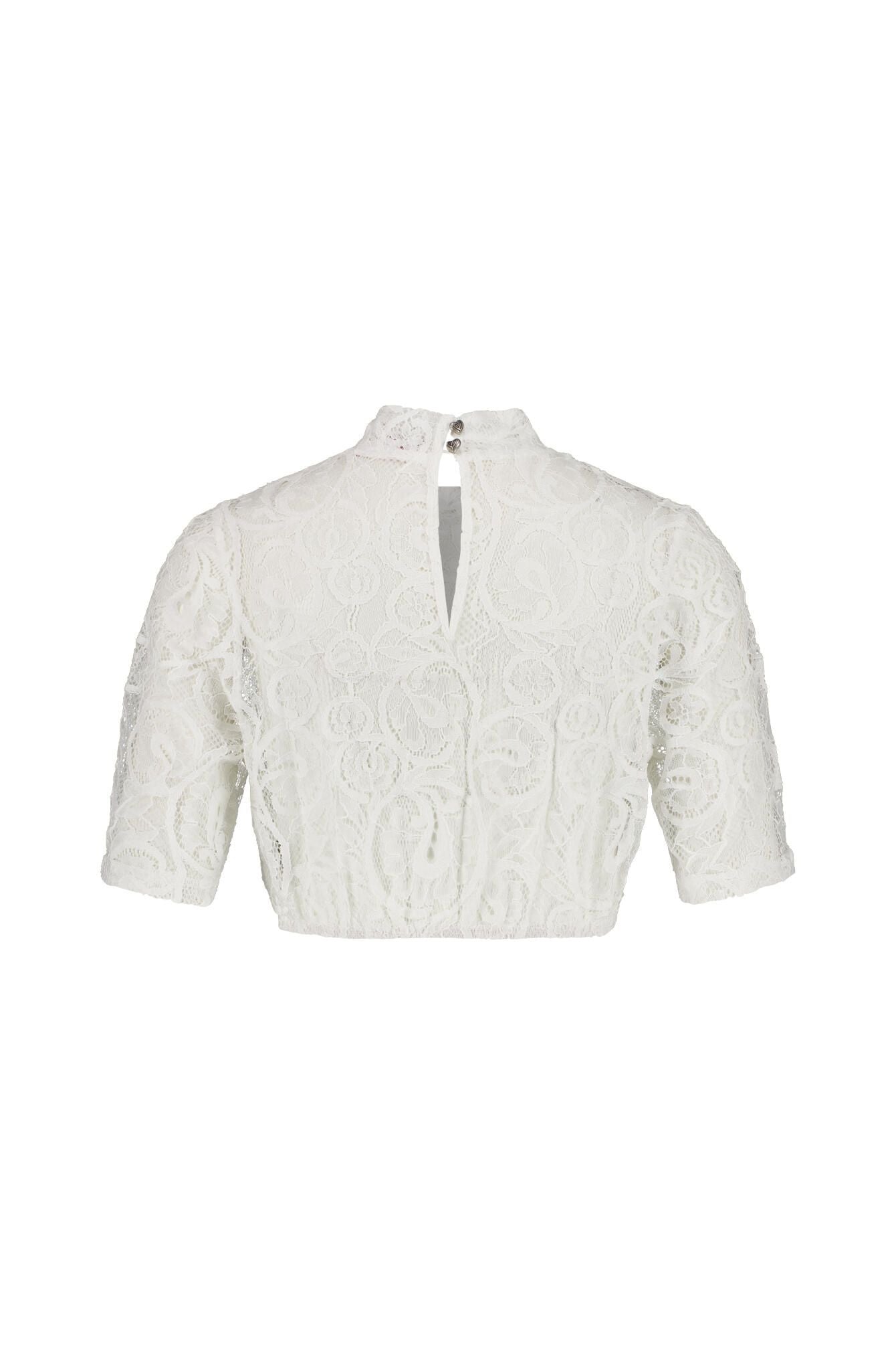 Dirndlbluse mit Stehkragen