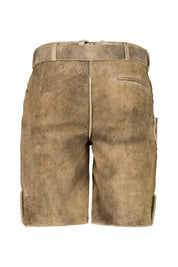 Lederhose mit Gürtel