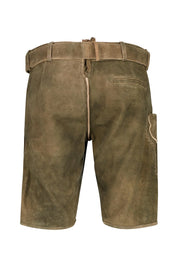 Lederhose mit Gürtel