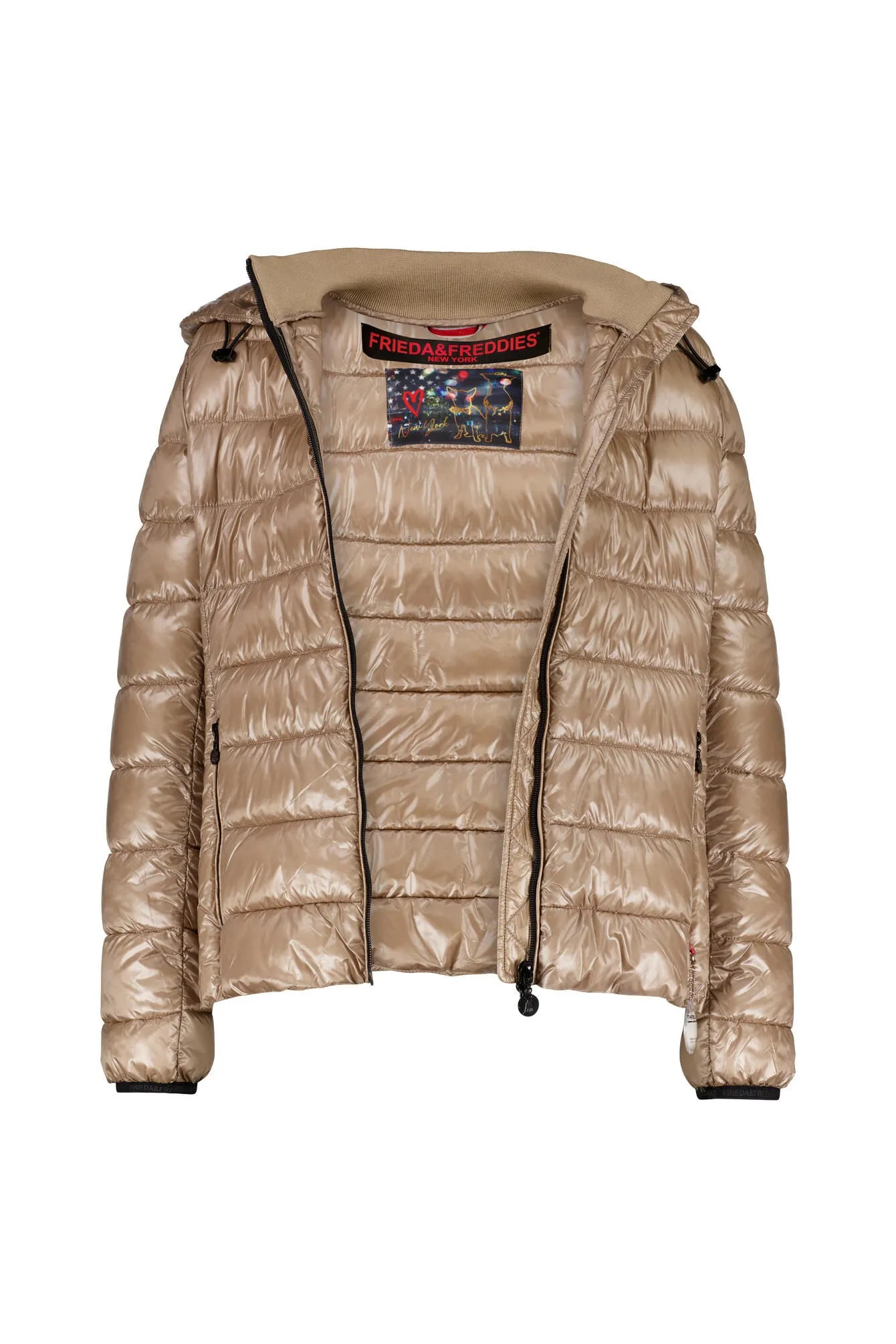 Steppjacke THERMOLITE mit Kapuze