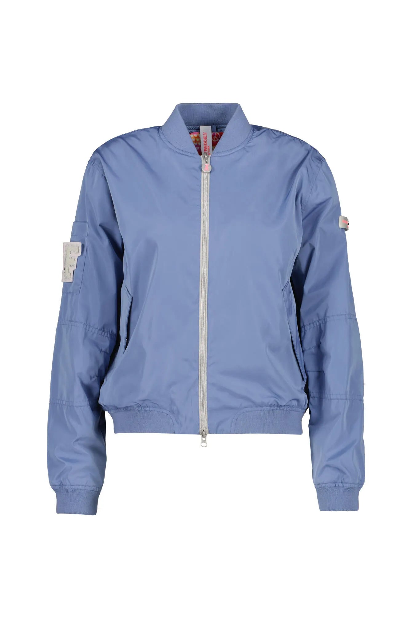 Bomberjacke mit Bündchenkragen