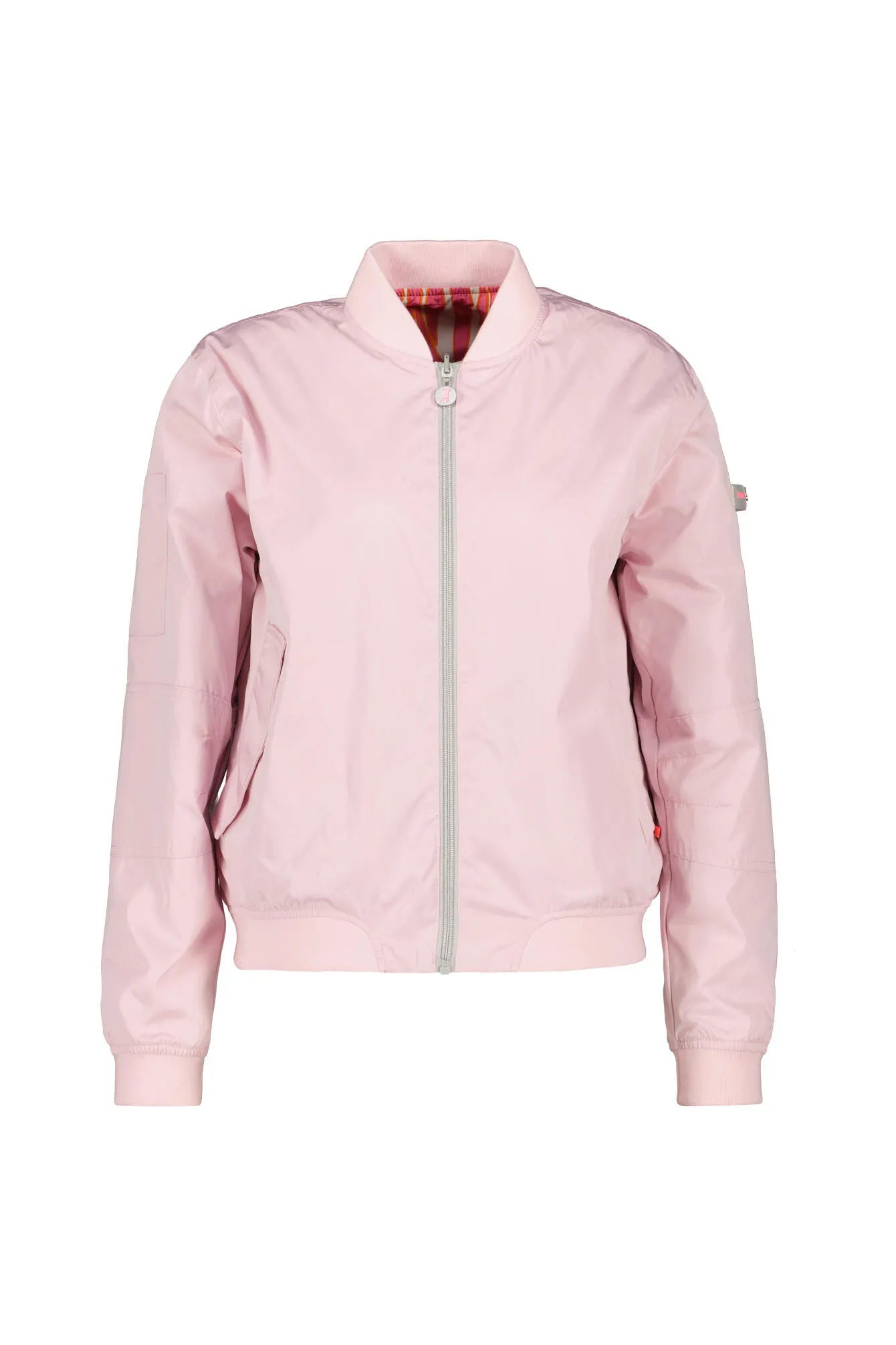 Bomberjacke mit Bündchenkragen