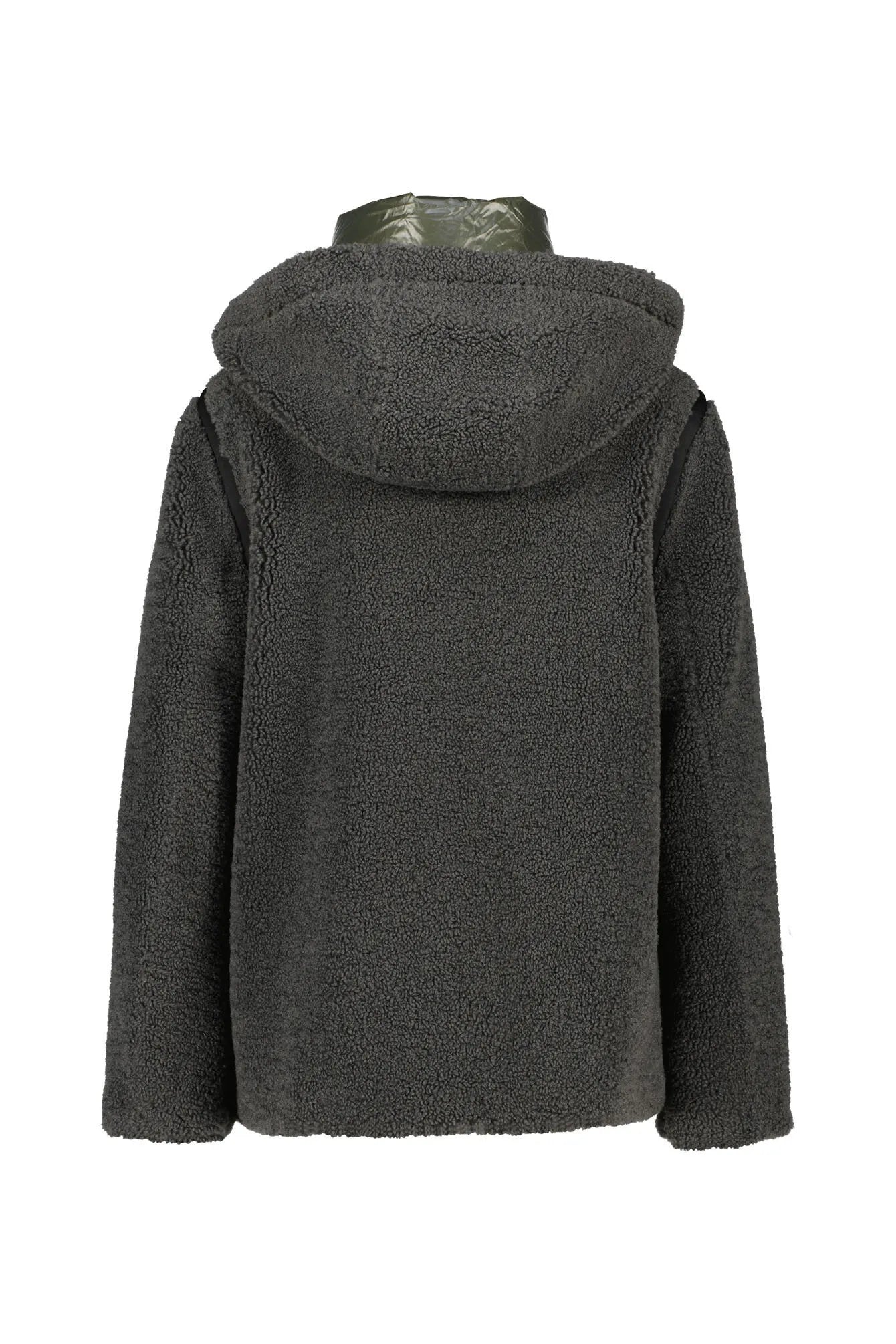 Teddyjacke mit Steppeinsatz